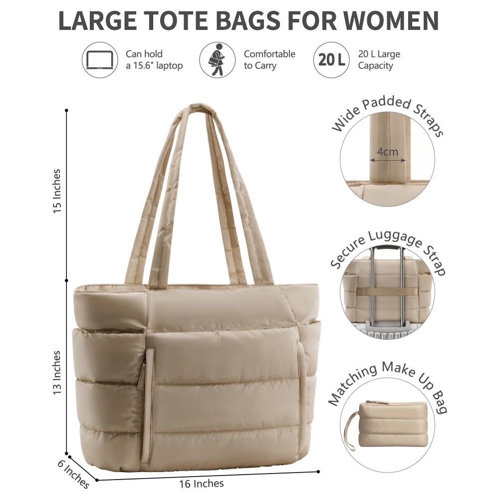 Große Kapazität Puffer-Trageta – Tote Bag Beach Bewertung und Preis